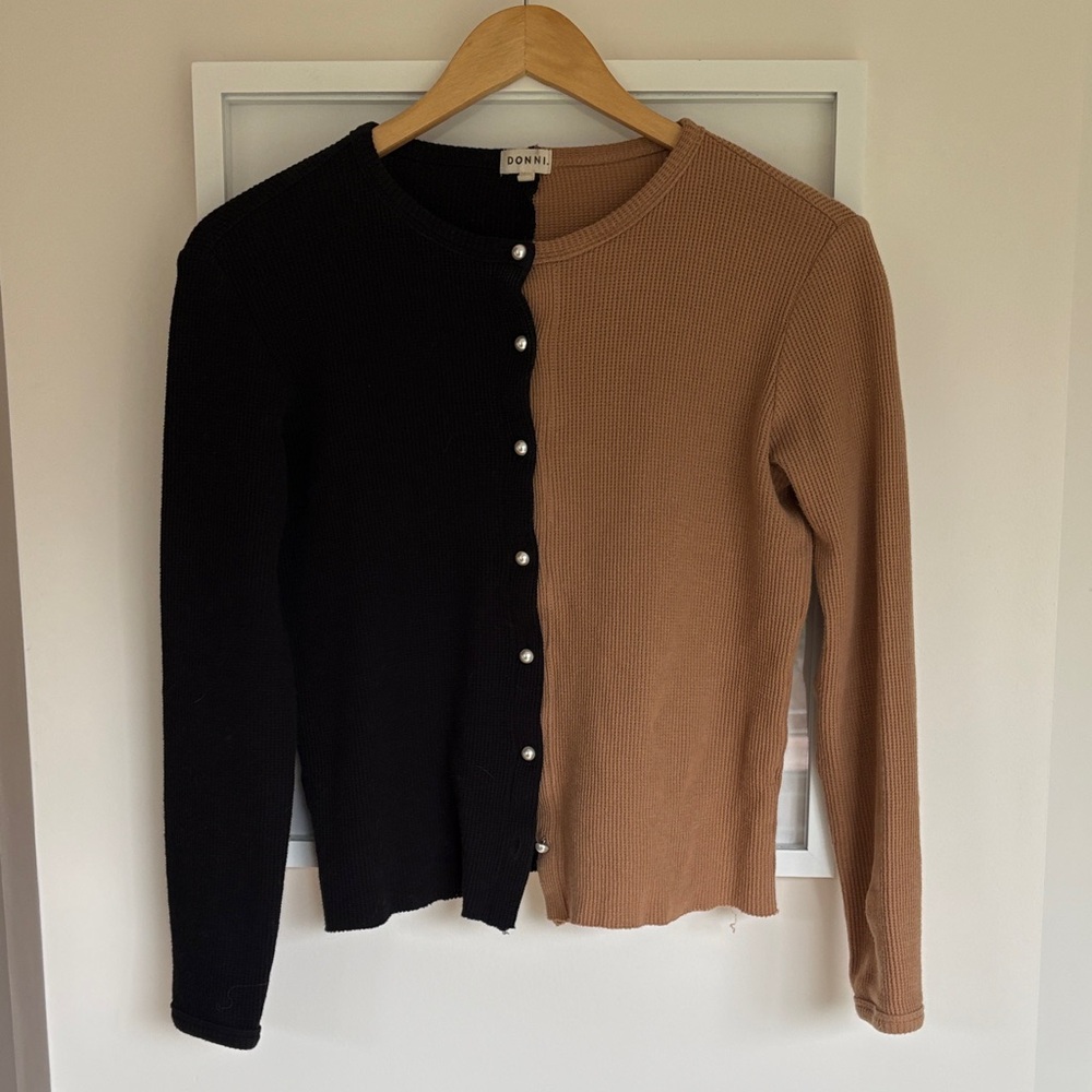 DONNI. Thermal duo cardigan - Picture 5 of 8